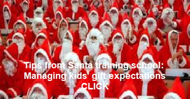 Tips from Santa training school: Managing kids' gift expectations